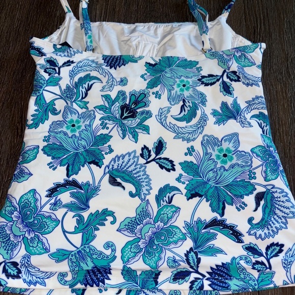 La Blanca size 10 tankini top no pads - Picture 4 of 6